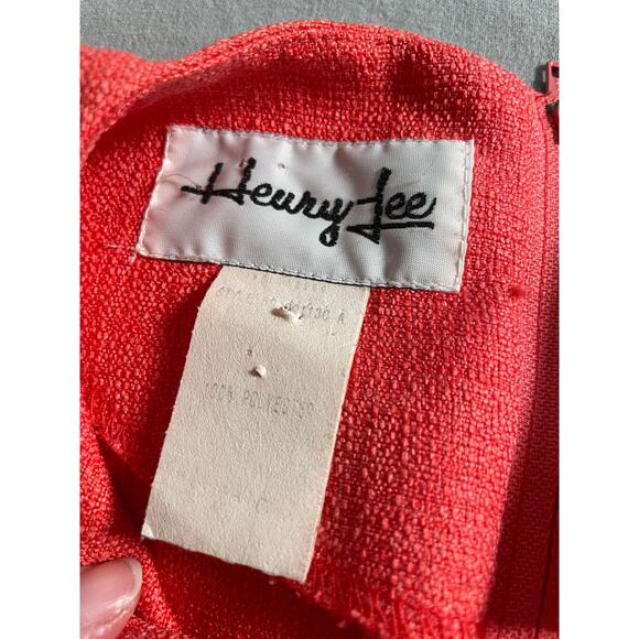 Vtg. 1960s Henry Lee Short Sleeve Dress - Picture 3 of 9